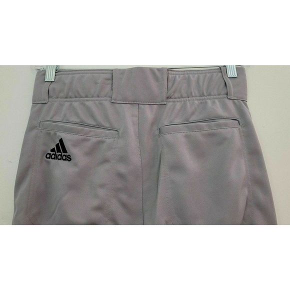 adidas CY2100 Men's Sz M Gray Diamond King Elite Pro Baseball Pants - Picture 4 of 4